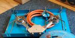Campinggaz Savannah gas kookstel en windscherm, Caravans en Kamperen, Kampeeraccessoires, Ophalen of Verzenden, Gebruikt