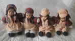 Set van 4 vintage popjes., Verzamelen, Poppen, Ophalen of Verzenden, Gebruikt, Overige typen
