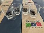 24 GIN Arcoroc Shot Gals .... SILVER STRIKE ... 4 Dozen, Verzamelen, Glas en Borrelglaasjes, Ophalen, Nieuw, Borrel- of Shotglas