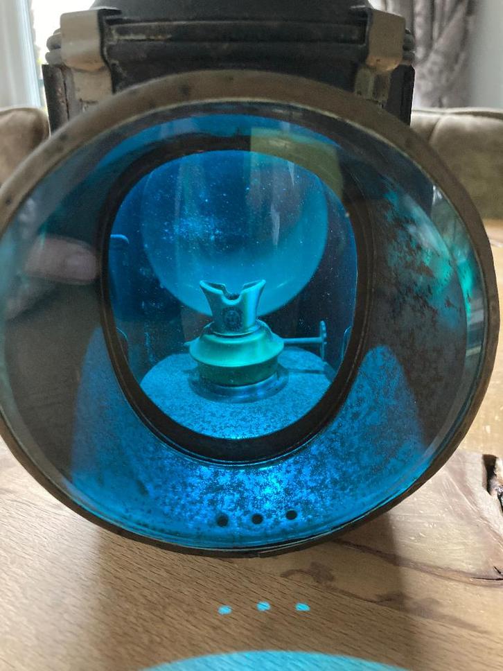 Spoorwegen seinlamp BR, Verzamelen, Spoorwegen en Tramwegen, Zo goed als nieuw, Trein, Overige typen, Ophalen