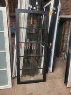 83x201,5cm binnendeur opdek R Staal look zwart SL4, Ophalen, Cando, 80 tot 100 cm, .