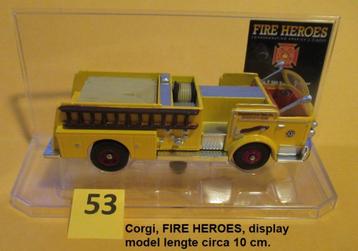 BRANDWEER modelauto's FIRE HEROES, 7 stuks beschikbaar voor biedingen