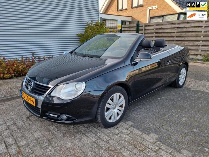 Volkswagen Eos 2.0-16v FSI 110kw 6-Bak Cabrio Bj:2008 NAP!, Auto's, Volkswagen, Bedrijf, Te koop, Eos, ABS, Airconditioning, Alarm