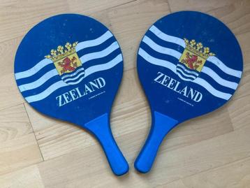 Tafeltennis batjes met wapen van Zeeland beschikbaar voor biedingen