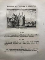 199 / Montfoort de Poort Kopergravure 1732, Antiek en Kunst, Ophalen of Verzenden