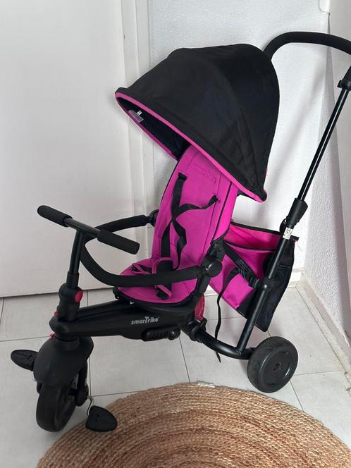Smartrike driewieler roze, Fietsen en Brommers, Fietsen | Driewielers, Gebruikt, Duwstang, Ophalen of Verzenden