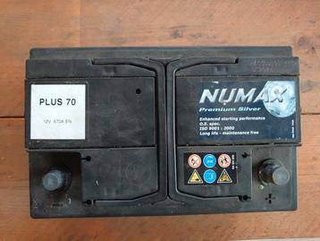 Accu 12v Numax plus 70. beschikbaar voor biedingen