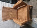 Stoel rotan, Huis en Inrichting, Stoelen, Ophalen of Verzenden, Zo goed als nieuw, Bruin, Eén