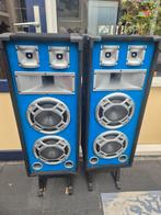 Skytec 600W Speakers met Standaards & Lichteffecten, Ophalen