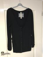 Lang vest zwart Napapijri, Kleding | Dames, Truien en Vesten, Ophalen, Zwart, Maat 46/48 (XL) of groter, Zo goed als nieuw