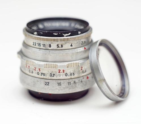 Meyer-Optik Görlitz Trioplan 50mm f/2.9  (Exa) Zeepbel bokeh, Verzamelen, Fotografica en Filmapparatuur, Ophalen of Verzenden