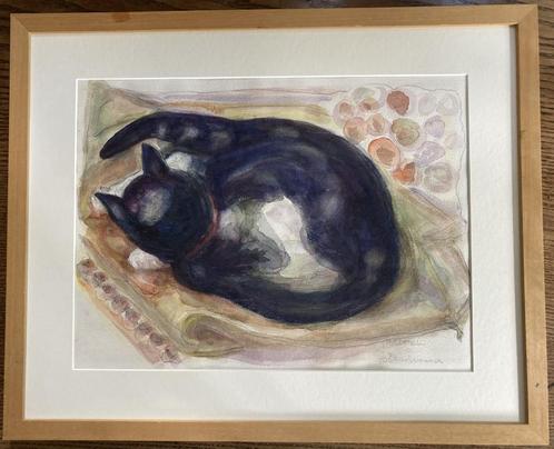 Jo Drinkwaard - Michael, Antiek en Kunst, Kunst | Schilderijen | Modern, Ophalen of Verzenden