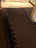 Folding Guest Bed 90 x 200 cm, Huis en Inrichting, Slaapkamer | Bedden, Gebruikt, 90 cm, Eenpersoons, Zwart