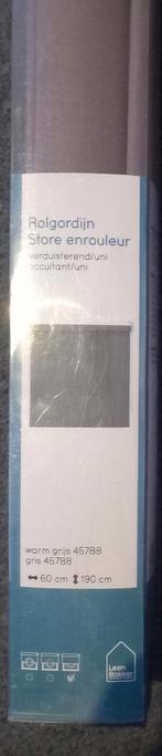 Verduisterend rolgordijn grijs - Nieuw, Ophalen, Grijs, Nieuw, 50 tot 100 cm
