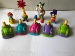 The Simpsons 5 autootjes en 4 poppetjes van Quick fast food., Ophalen of Verzenden, Overige figuren, Zo goed als nieuw, Beeldje of Figuurtje