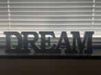 Woord letters tekst Dream decoratie wand, Huis en Inrichting, Woonaccessoires | Tekstborden en Spreuken, Ophalen of Verzenden