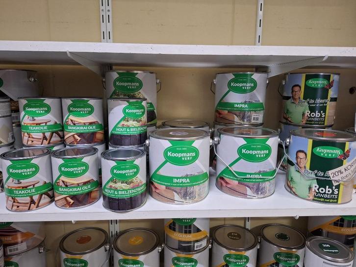Koopmans diverse producten, Doe-het-zelf en Verbouw, Schildersmaterialen, Nieuw, Overige typen, Ophalen