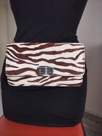 Zebraprint Buiktas/Crossbody tas. Koeien leer, Sieraden, Tassen en Uiterlijk, Tassen | Damestassen, Ophalen of Verzenden, Zo goed als nieuw