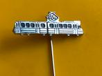 Oud speldje GVB Gemeentelijk Vervoersbedrijf tram metro OV, Ophalen of Verzenden, Gebruikt, Transport, Speldje of Pin
