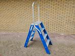 professionele 4 Traps dubbele schilders trap / ladder!, Doe-het-zelf en Verbouw, Ladders en Trappen, Ophalen, Trap, Zo goed als nieuw