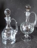 2x Kristal karaf, Antiek en Kunst, Ophalen of Verzenden