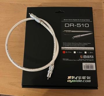 Oyaide DR-510 – 0,7 m, coax kabel - rca beschikbaar voor biedingen
