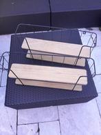 Bakkersrekjes met houten plankjes, Ophalen, Gebruikt