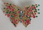 Vlinder broche, Sieraden, Tassen en Uiterlijk, Broches, Overige materialen, 4 tot 7 cm, Overige kleuren, Nieuw