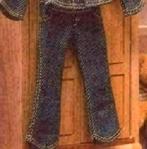 poppenhuis miniaturen kleding jeans spijkerbroek, Verzamelen, Poppenhuizen en Toebehoren, Nieuw, Poppenhuis, Ophalen of Verzenden