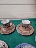 kop en schotels fat lava  jaren 70, Ophalen of Verzenden, 'T Olde Gre-j, Info@toldegrej.nl, Endepoelstraat 20f Didam