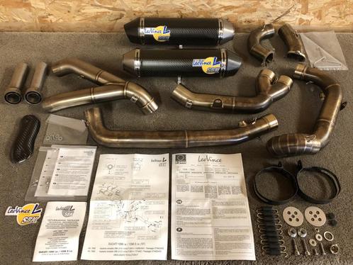 LeoVince Factory uitlaat Ducati 1098 1098S 07-08 848 08-09, Motoren, Onderdelen | Ducati, Gebruikt, Verzenden
