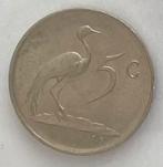 5 cent Zuid Afrika 1976, Postzegels en Munten, Munten | Afrika, Ophalen of Verzenden, Zuid-Afrika