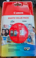 Nieuwe Canon catridges 540L en 541 XL. Met printer., Gebruikt, Canon, Inkjetprinter, All-in-one