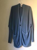 Suite lang gebreid Vest blauw maat L, Blauw, Suite, Maat 42/44 (L), Ophalen of Verzenden