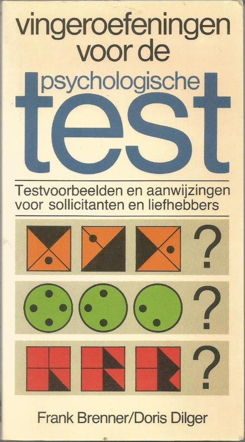 F. Brenner. Vingeroefeningen voor de psychologische test., Boeken, Psychologie, Gelezen, Ophalen