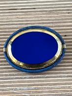 Broche van Langani, Sieraden, Tassen en Uiterlijk, Broches, Ophalen of Verzenden, Zo goed als nieuw, Blauw, Overige materialen