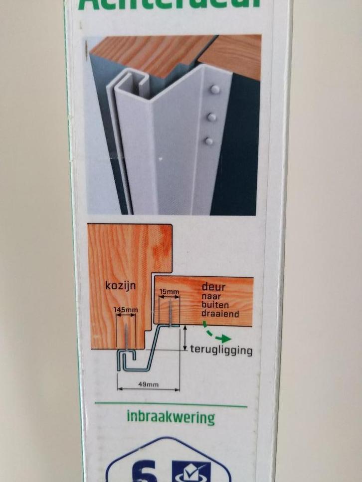 Secu anti-inbraakstrip Plus achterdeur, Doe-het-zelf en Verbouw, Hang- en Sluitwerk, Nieuw, Overige typen, Overige materialen