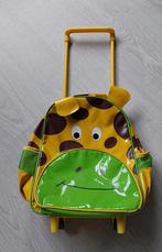 Vrolijke trolley giraf, Sieraden, Tassen en Uiterlijk, Koffers, Ophalen of Verzenden, Hard kunststof, Minder dan 50 cm, Minder dan 35 cm