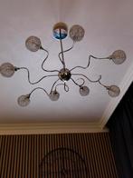 Moderne Plafondlamp met 8 Lampen - Verstelbaar, Huis en Inrichting, Ophalen of Verzenden, Zo goed als nieuw, Metaal