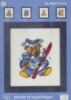 Cado opruiming permin borduurpakket, beer met ski, Ophalen of Verzenden, Nieuw, Handborduren, Borduurpakket