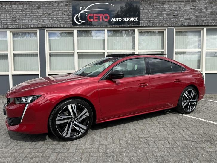 Peugeot 508 1.6 PT. First Ed. GT line 225pk !2750km! VOL, Auto's, Peugeot, Bedrijf, ABS, Adaptieve lichten, Adaptive Cruise Control