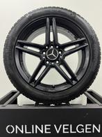 Set 17 inch M10 5x112 velgen + All Season Mercedes C W203, Gebruikt, Banden en Velgen, 17 inch, All Season
