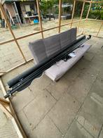 Donkergrijs Zonnescherm 350x300cm, Nieuw, Ophalen of Verzenden, 150 tot 300 cm, 250 cm tot 450 cm