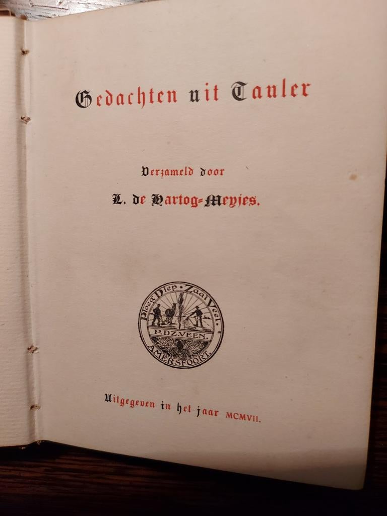 Gedachten uit Tauler - L. de Hartog-Meyjes, Ophalen of Verzenden, Gelezen, L. de Hartog-Meyjes, Christendom | Katholiek