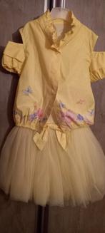 gele jurk Lapin House maat 128, Meisje, Ophalen of Verzenden, Zo goed als nieuw, Lapin House