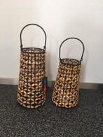 Colmore Lantaarn water Hyacint set-2 Nieuw!, Beige, 25 tot 50 cm, Nieuw, Ophalen of Verzenden