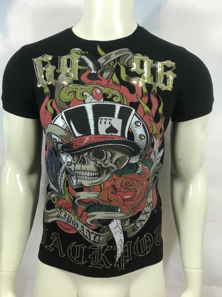 Cipo & Baxx shirt maat S (3C7), Kleding | Heren, T-shirts, Gedragen, Zwart, Ophalen of Verzenden