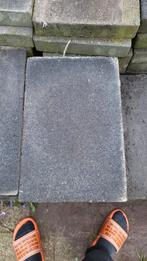 Blauw/antracietgrijze tegels 30x20x4 50m2 T.E.A.B, Tuin en Terras, Ophalen, Gebruikt, 10 m² of meer, Beton