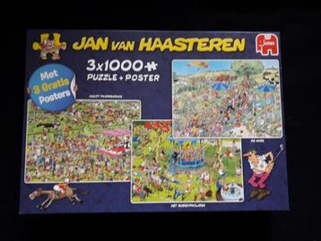 Jan van Haasteren 3 in 1 Paardenrace/De Mars/Muziekpaviljoen beschikbaar voor biedingen