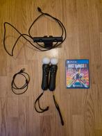 2 x move controllers versie 2 met camera + just dance - ps4, Muziek, Ophalen of Verzenden, Zo goed als nieuw, 3 spelers of meer